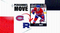 Joshua Roy loaned to the Laval Rocket