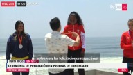 Presidente Jerí asiste a ceremonia de premiación de ganadores de surf en los Juegos Bolivarianos