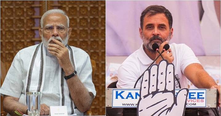 'Big chest won't make you strong': Rahul says PM scared of Trump