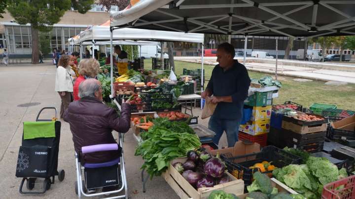 "El Mercado Agroecológico Unizar ya no es un bebé, se ha hecho mayor"