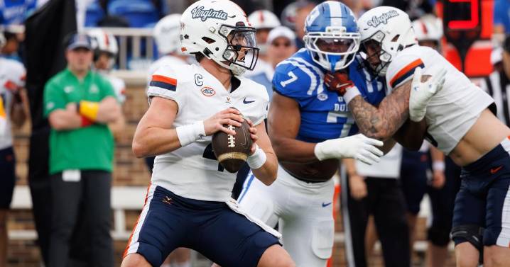 Chandler Morris throws 2 TD passes as No. 20 Virginia beats Duke