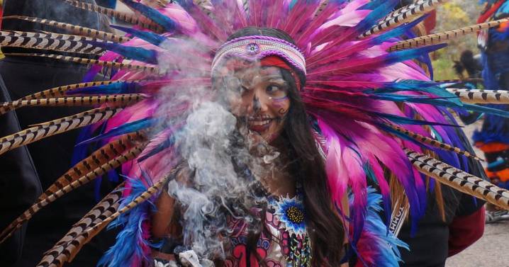 Joyful Day of the Dead commemorations rally US Latino communities despite immigration raid fears