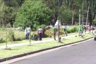 El municipio y estudiantes plantaron 55 árboles nativos en un barrio de Paraná