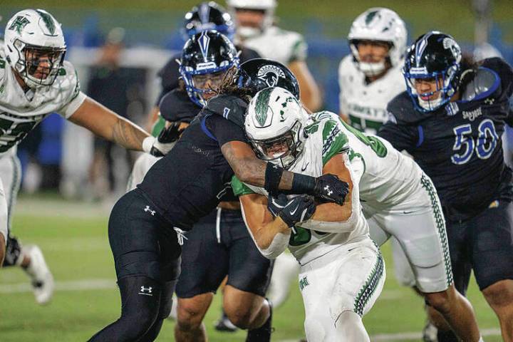 Warrior football team works on discipline, details