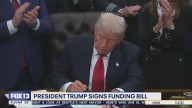 President Trump signs funding bill