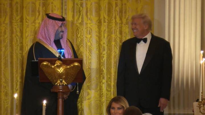 'You Lose the Bet!': Saudi Prince Mohammed Bin Salman Quips About 17x Betting Odds On His Black Suit At Donald Trump’s White House Gala