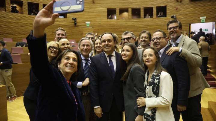 Las primeras palabras de Pérez Llorca como 'president' de la Generalitat