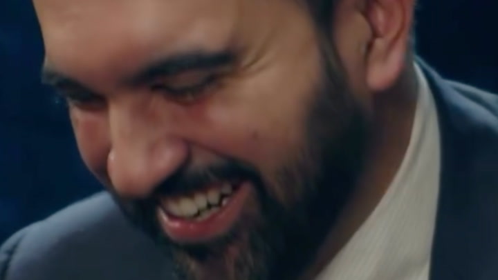 Watch: Zohran Mamdani receives surprise message from Arsenal legend