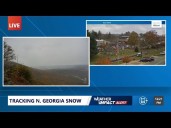LIVE: Snow falling across north Georgia