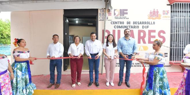 Tabasco, quinto estado del país en contar con Centros de Desarrollo Comunitario DIF Pilares