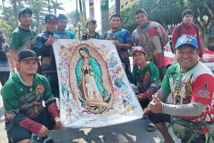 Peregrinos yucatecos enfrentan accidentes y grupos armados en su ruta hacia Orizaba