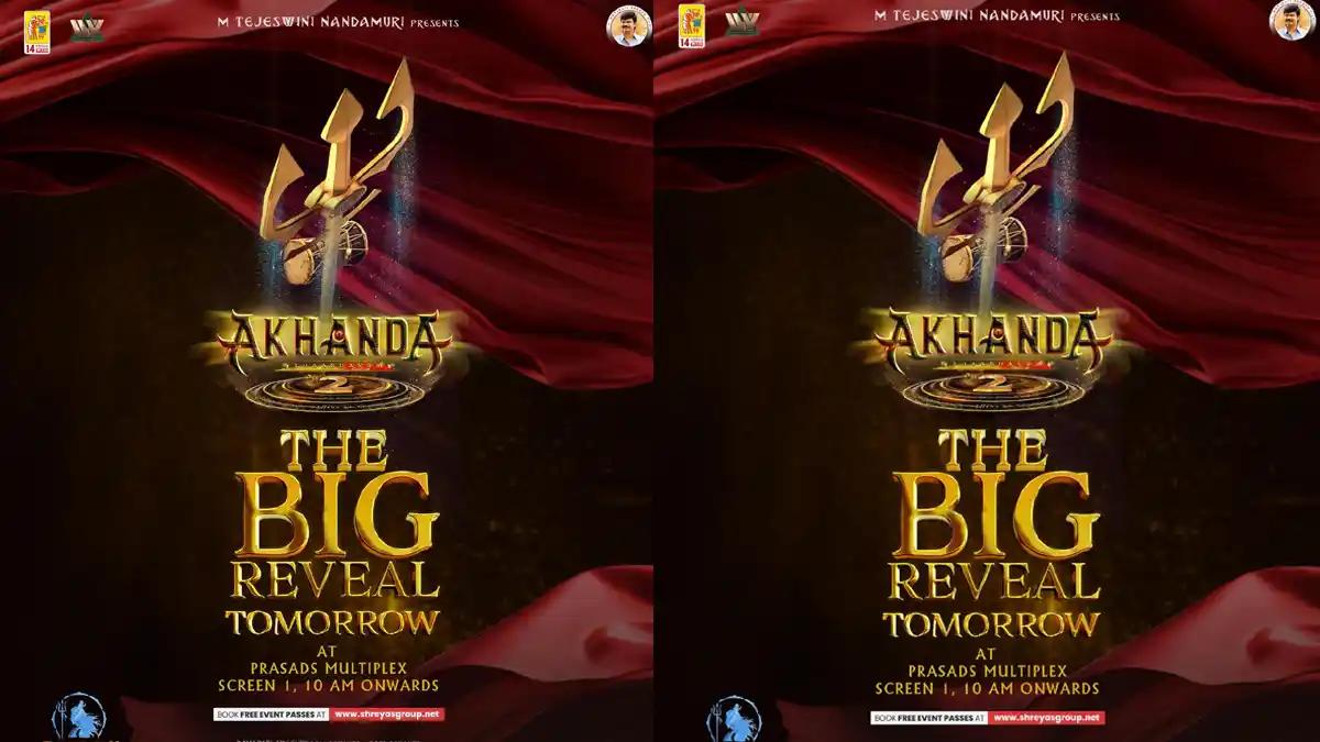 Akhanda 2: Big reveal coming out tomorrow from Balakrishna’s film