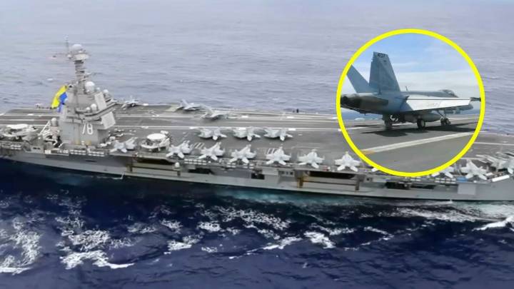 El poderío militar de EEUU en Venezuela: Así es el buque de guerra y las aeronaves que Trump envió a las costas del Caribe