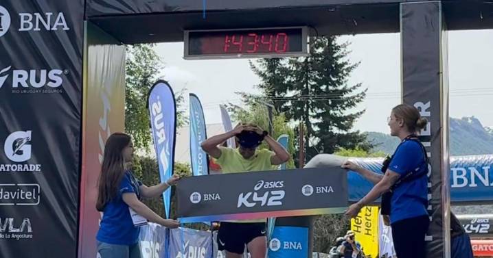 ASICS K42: Los neuquinos Galván y Carriqueo hicieron historia y ganaron los 21 kilómetros