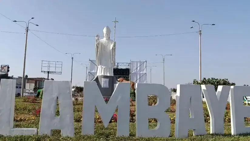 Chiclayo: se realizó la develación oficial de la escultura monumental del papa León XIV [VIDEO]
