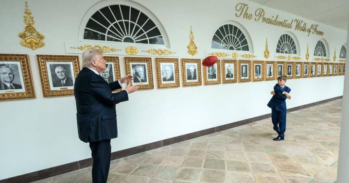 Donald Trump sparks fresh health fears as he's seen limping in video with grandson