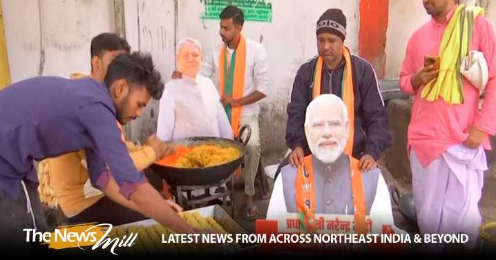 BJP workers prepare 501 kilograms of laddoos ahead of counting day as exit polls predict NDA win in Bihar elections