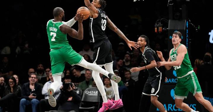 Brown, Celtics beat the Nets 113-99 to move above .500 for the first time this season