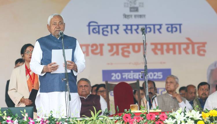 ‘Wishing Them Success’: VP Radhakrishnan Congratulates Nitish Cabinet On Taking Oath