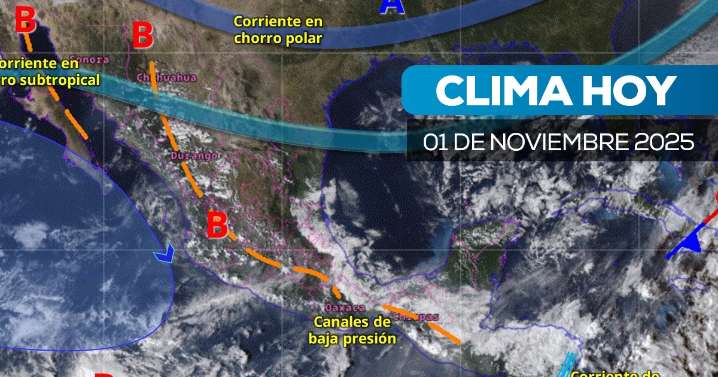 ¡Quedarás helado de terror este halloween! Lluvias y bajas temperaturas; así estará el clima en México