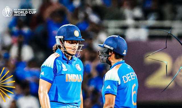 India Sets South Africa a Stiff 299-Run Target in Women’s World Cup Final