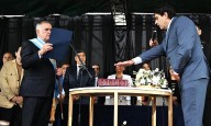 El gobernador Jaldo le tomó juramento a Bruno Romano como nuevo intendente de Alberdi