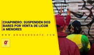 Chapinero: suspenden dos bares por venta de licor a menores