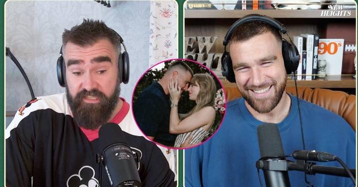 Travis Kelce Refuses to Discuss Personal Life in Awkward Podcast Moment With Brother Jason: Watch