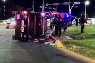 Ignoran alto de la Guardia Nacional y desata balacera; operativo deriva en volcadura de patrulla