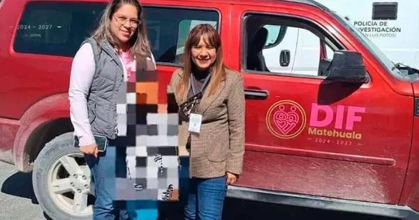 Rescata el DIF a niña, usada para limosnear