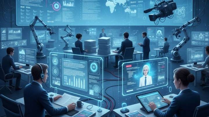 Pesimismo ante el uso de inteligencia artificial en los medios