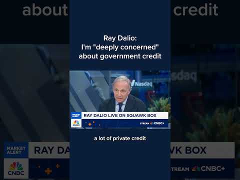 Ray Dalio: I'm 'deeply concerned' about government credit