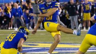 Delaware gets fantastic finish as onside kick, long field goal stun Louisiana Tech