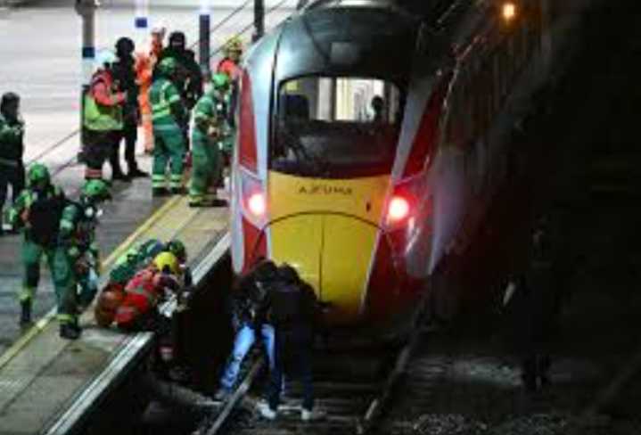 Tragedia en Reino Unido: ataque con cuchillo a pasajeros en tren hacia Londres deja 11 heridos