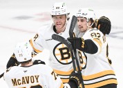 Bruins hold off Canadiens in wild game in Montreal
