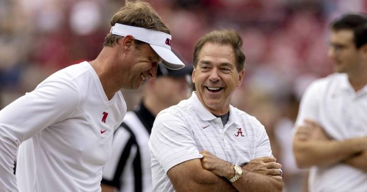 Nick Saban on what Lane Kiffin’s LSU decision comes down to