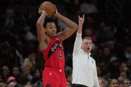 Barnes scores 28 in near triple-double as Raptors down Cavaliers