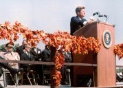 Podium from JFK’s 1963 speech in Heber Springs to be displayed at Greers Ferry Lake visitor center