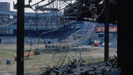 Stadium rebuilt after ferocious fire saw only MLB player to die from in-game injuries and fan killed by stray bullet