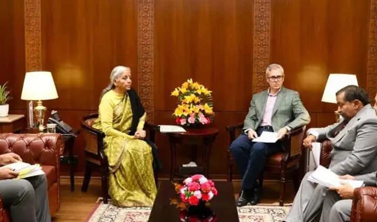 CM Omar FM Sitharaman