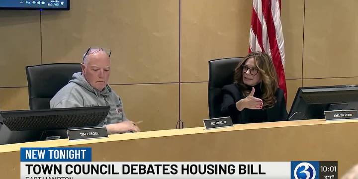 East Hampton residents fight state housing bill at heated town meeting