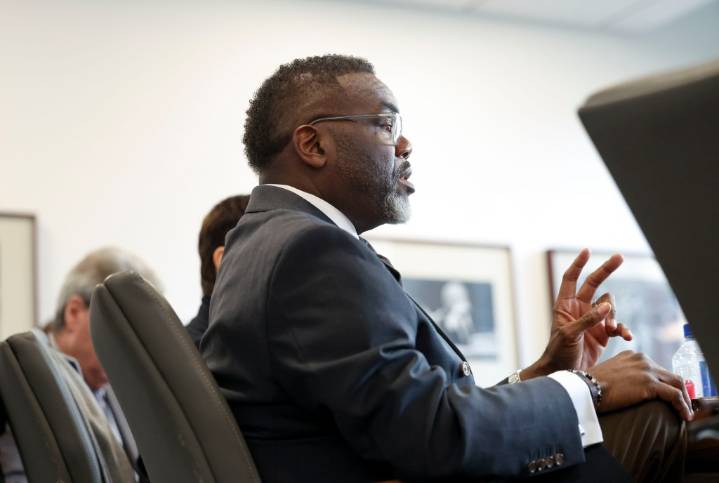 Mayor Brandon Johnson blames past mayors after agency’s negative budget outlook