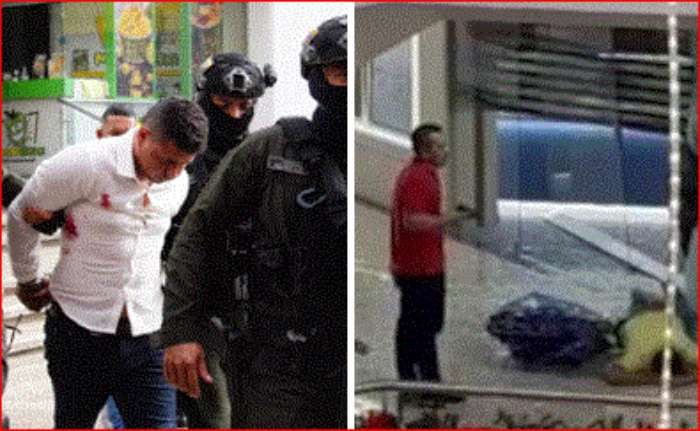 banda de ladrones que intentó asaltar joyería había llegado de Barranquilla, dos muertos y 5 capturados