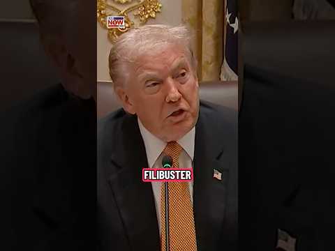 Trump urges Republicans to terminate the filibuster