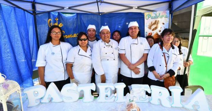 Exposición de trabajos en el Centro de Formación Nº1