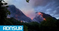 Incendio en Epuyén: un foco originado por negligencia avanza con fuerza y ya afectó 60 hectáreas