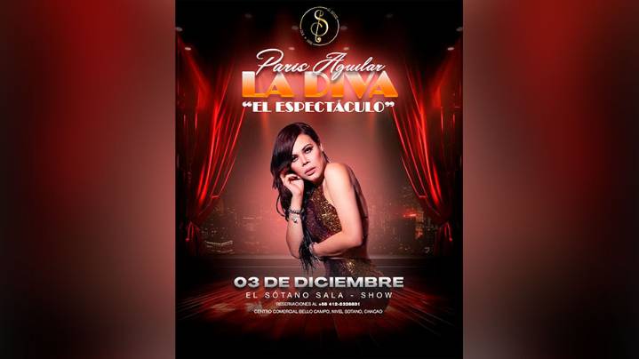 Paris Aguilar presentará concierto en íntimo como parte de su regreso a Venezuela