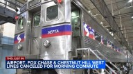 SEPTA cancels multiple regional rail line routes for Monday morning commute