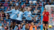 Man City beat Man United to go four points clear in WSL
