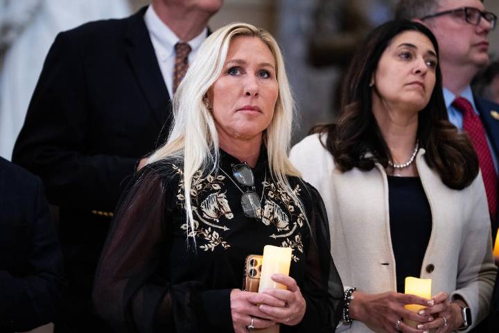 Rep. Marjorie Taylor Greene says she will resign in January